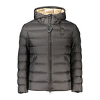 Blauer Black Polyamide Men's Jacket