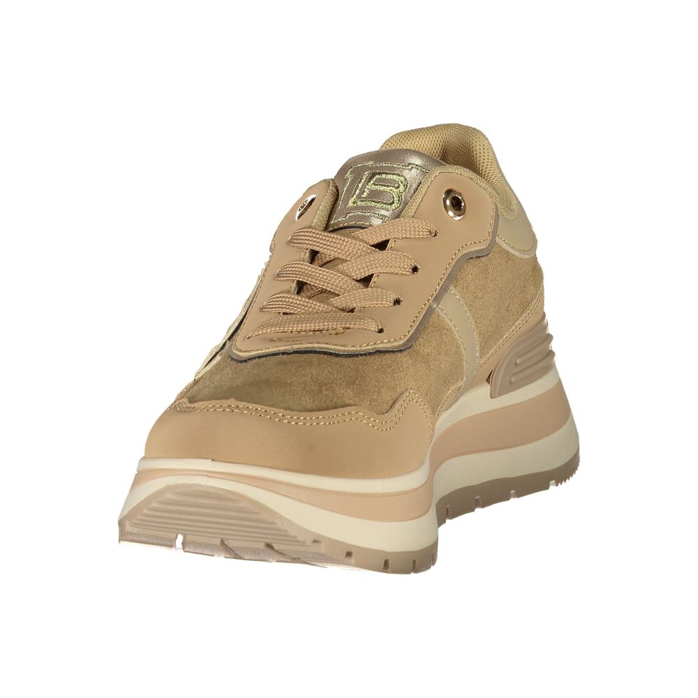 Laura Biagiotti Brown Polyurethane Women's Sneaker