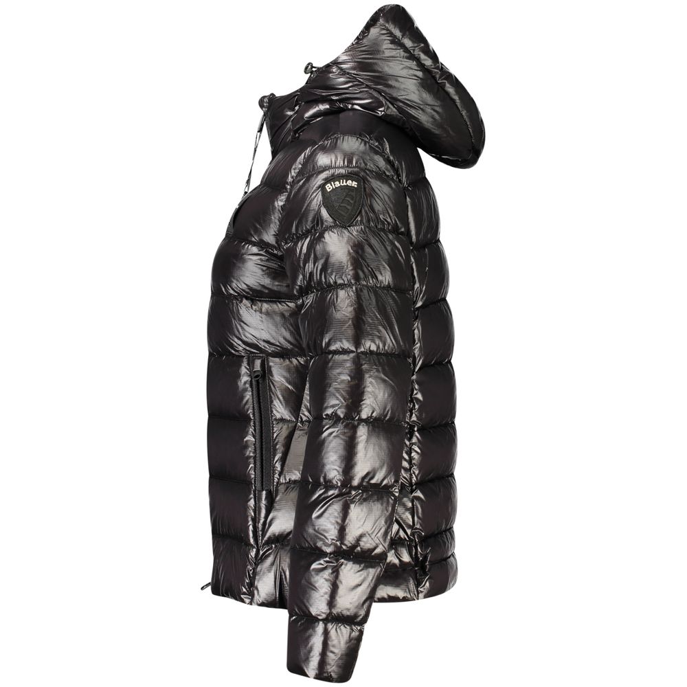 Blauer Black Poliammide Women Jacket - Eljoys Fashion 