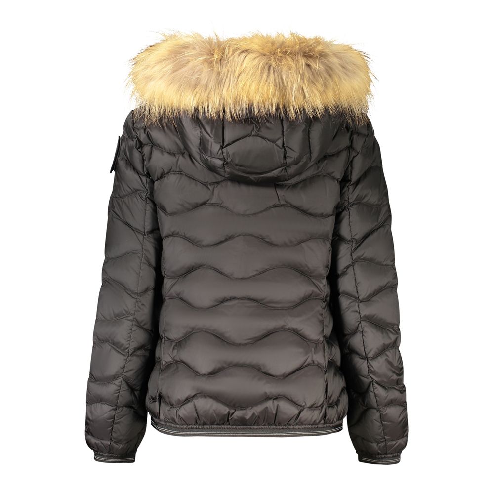 Blauer Black Polyamide Women's Jacket - Eljoys Fashion 