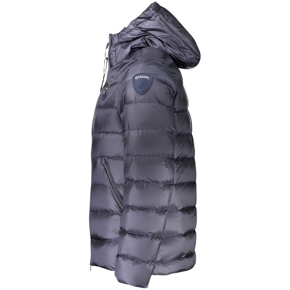 Blauer Blue Polyamide Jacket - Eljoys Fashion 