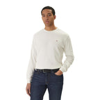 Calvin Klein Jeans Beige Cotton Long Sleeve T-Shirt - Eljoys Fashion 