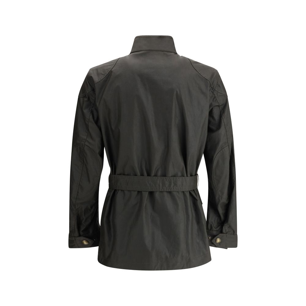 Belstaff Bicolor Cotton Full-Length Jacket - Eljoys Fashion 