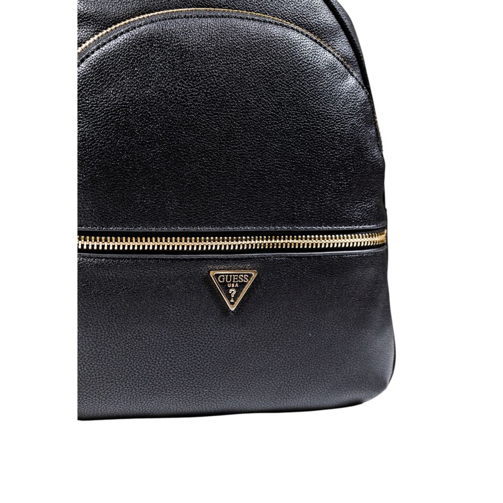 Guess Black Polyethylene Backpack - Eljoys Fashion 