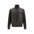 Valentino Garavani Black Lamb Ovis Aries Leather Jacket - Eljoys Fashion 