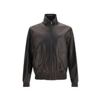 Valentino Garavani Black Lamb Ovis Aries Leather Jacket - Eljoys Fashion 