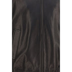 Valentino Garavani Black Lamb Ovis Aries Leather Jacket - Eljoys Fashion 