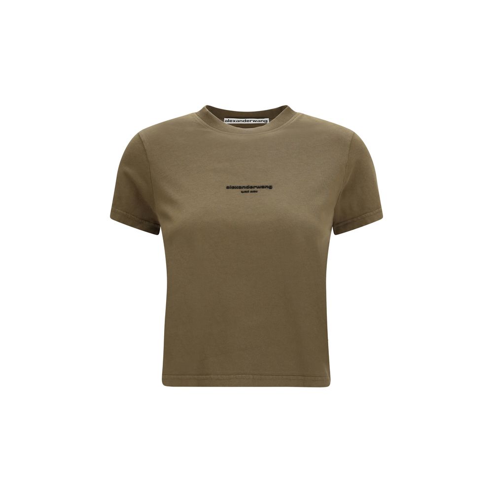 Alexander Wang Bicolor Cotton T-Shirt - Eljoys Fashion 