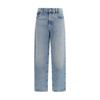 Citizens of Humanity Blue Organic Cotton Straight-Leg Jeans - Eljoys Fashion 