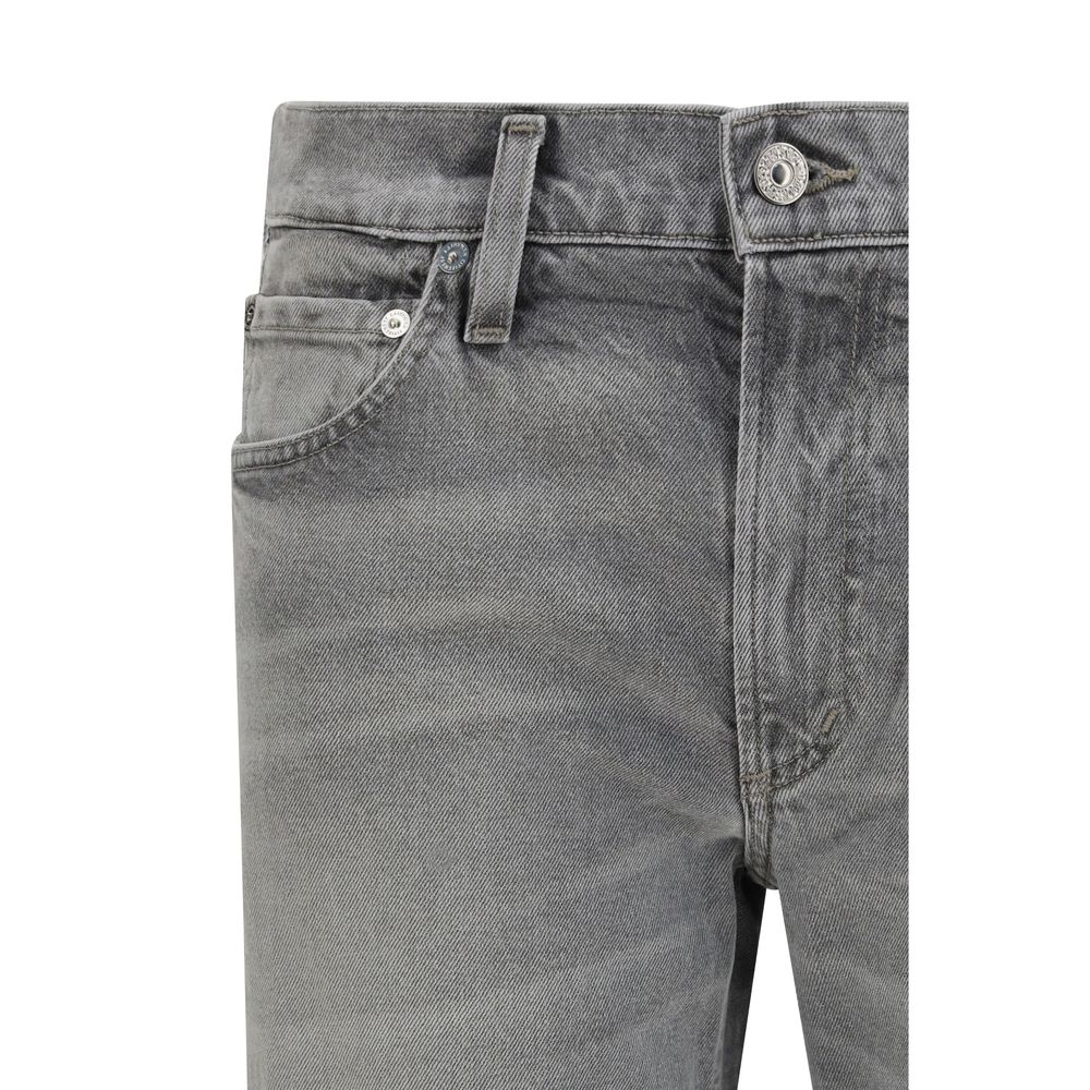 Citizens of Humanity Gray Cotton Slim Fit Jeans - Eljoys Fashion 