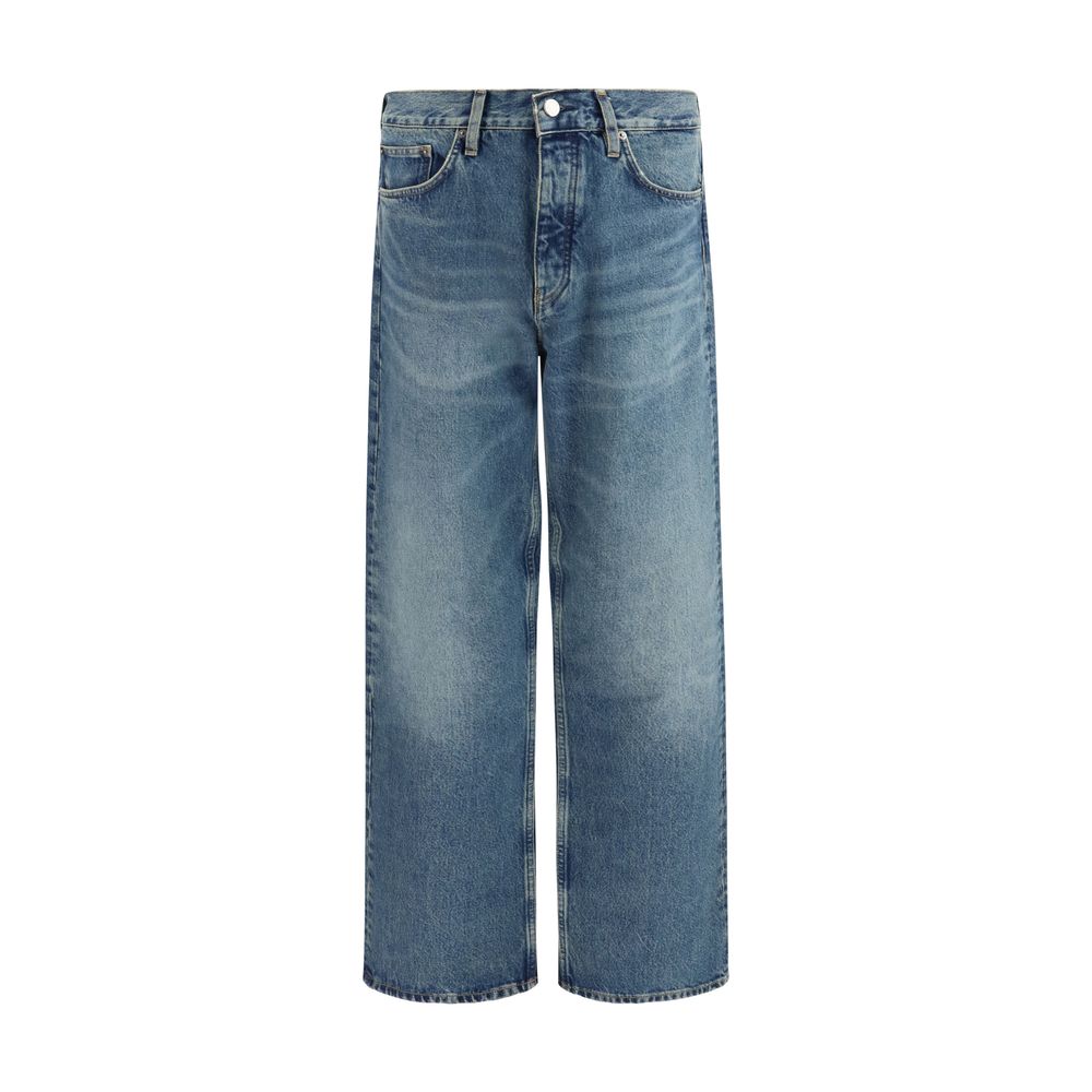Sunflower Blue Organic Cotton Relaxed Fit Jeans - Eljoys Fashion 