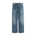 Sunflower Blue Organic Cotton Relaxed Fit Jeans - Eljoys Fashion 