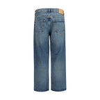 Sunflower Blue Organic Cotton Relaxed Fit Jeans - Eljoys Fashion 