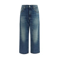 Sunflower Blue Organic Cotton Relaxed Fit Jeans - Eljoys Fashion 