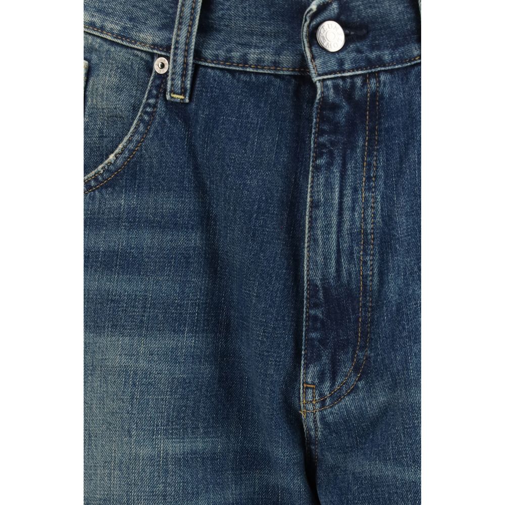Sunflower Blue Organic Cotton Relaxed Fit Jeans - Eljoys Fashion 