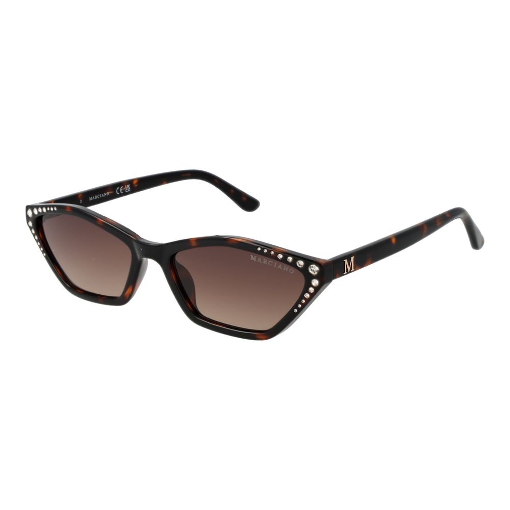 Marciano by Guess Brown Plastic Sunglasses - Eljoys Fashion 