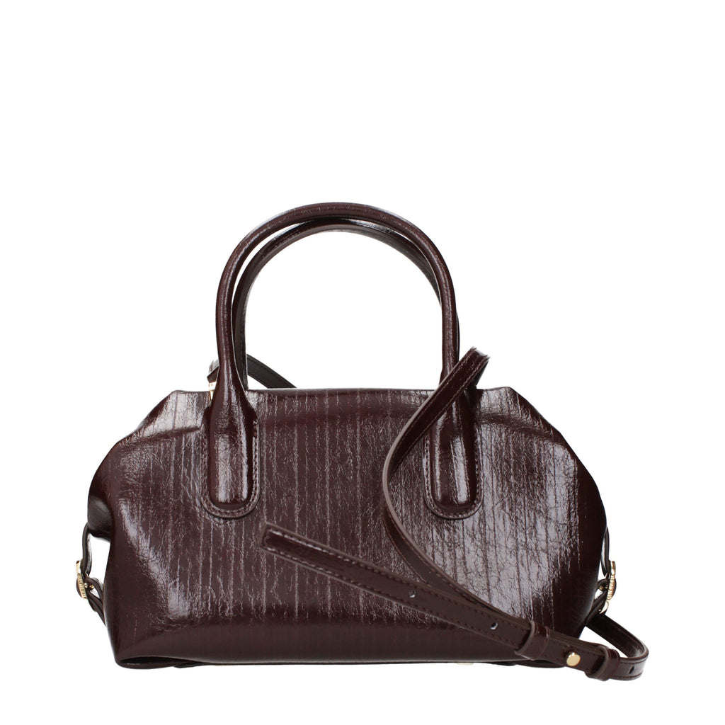 THEMOIRè Brown Leather Handbag - Eljoys Fashion 