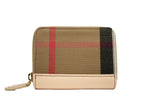 Burberry MN Zip Around Check Coin Wallet - Eljoys Fashion 