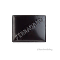 Salvatore Ferragamo Slim Black Embossed Patent Leather Card Case Wallet - Eljoys Fashion 