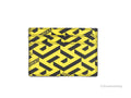 Versace La Greca Pineapple Multicolor Signature Coated Canvas Card Case Wallet - Eljoys Fashion 