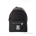 Burberry Abbeydale Branded Stamp Black Nylon Backpack Shoulder Bookbag - Eljoys Fashion 