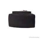 Burberry Abbeydale Branded Stamp Black Nylon Backpack Shoulder Bookbag - Eljoys Fashion 