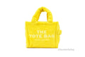 Marc Jacobs The Terry Tote Yellow Mini Soft Terry Fabric Crossbody Bag Handbag - Eljoys Fashion 