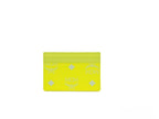 MCM Neon Yellow Visetos Diamond Logo Card Case Wallet - Eljoys Fashion 