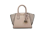 Michael Kors Avril Extra-Small Leather And Suede Satchel - Eljoys Fashion 