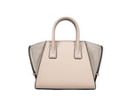 Michael Kors Avril Extra-Small Leather And Suede Satchel - Eljoys Fashion 