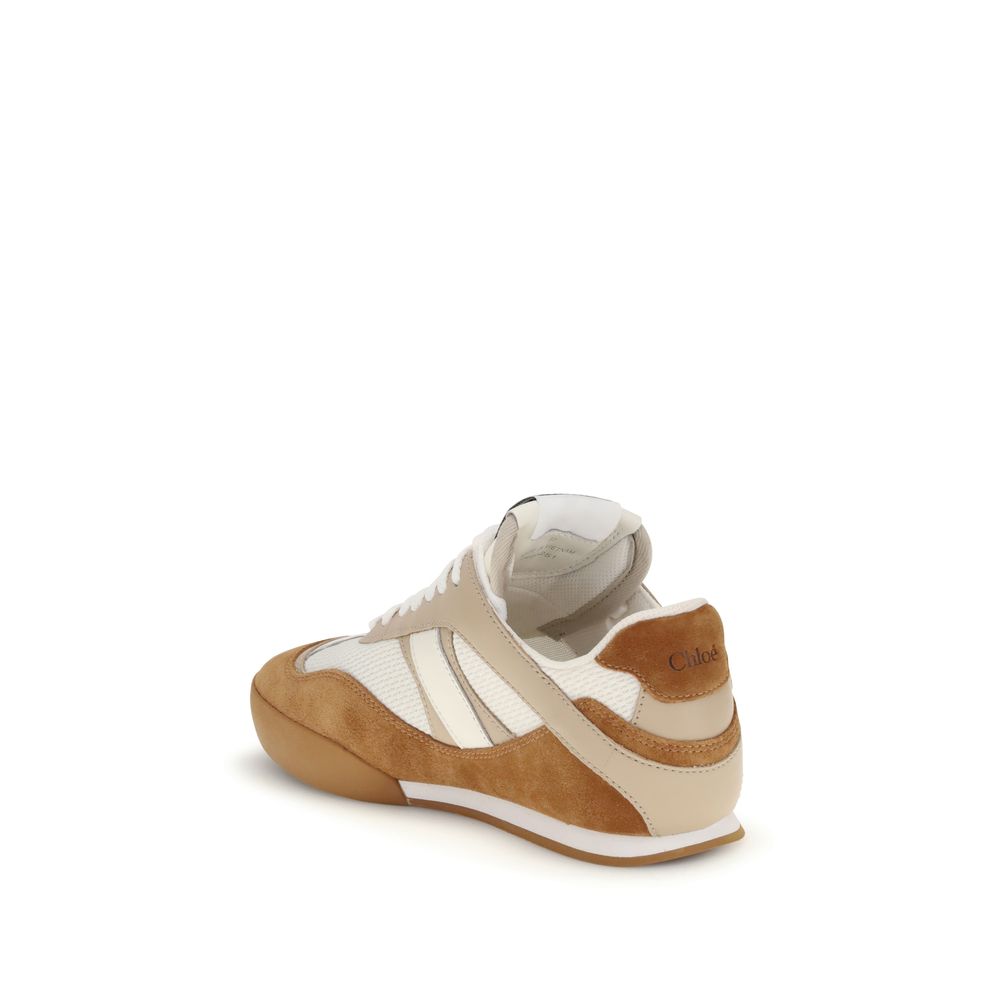 Chloé Brown Rubber Athletic Sneakers - Eljoys Fashion 
