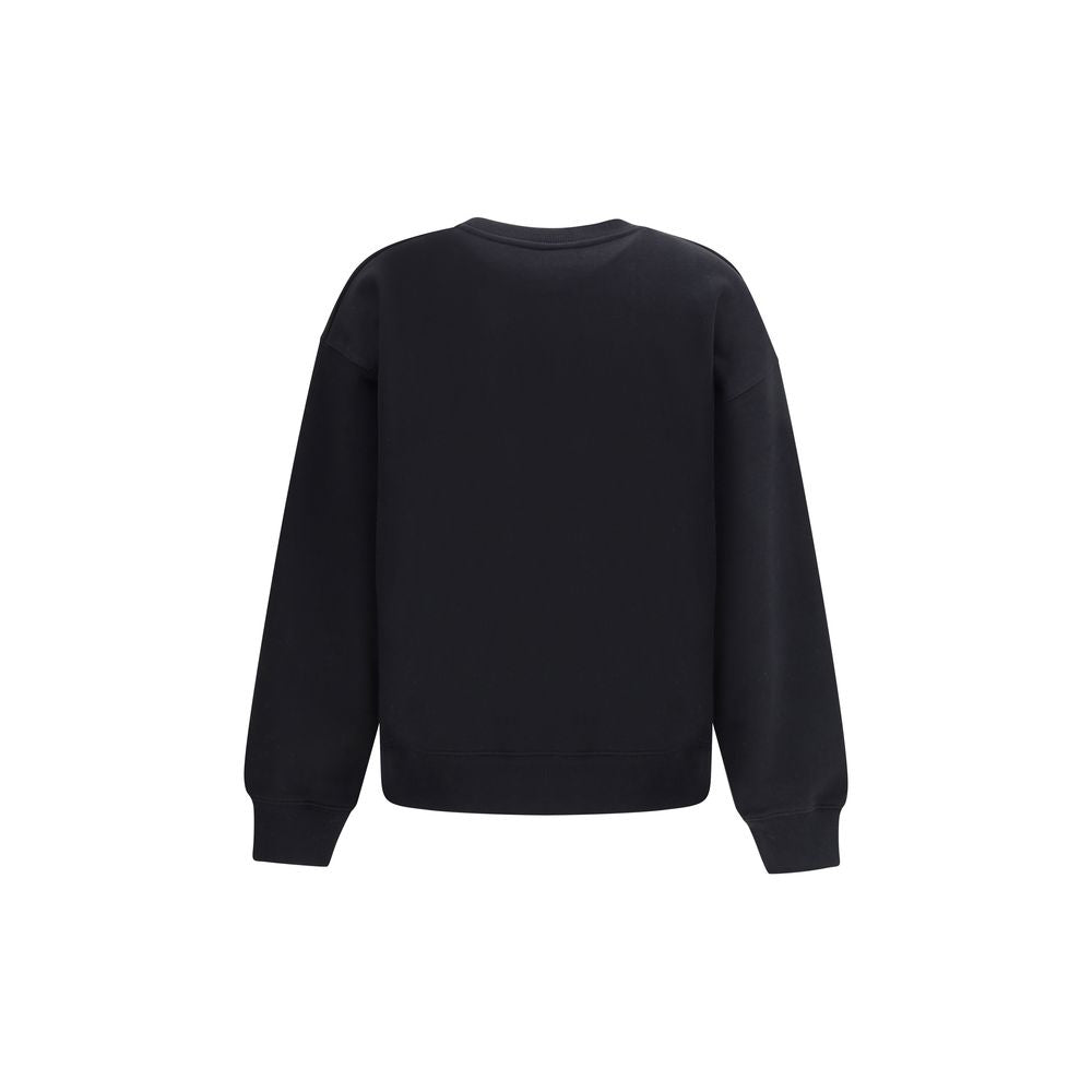 Maison Kitsuné Black Cotton Sweatshirt - Eljoys Fashion 