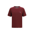 Brunello Cucinelli Bordeaux Cotton T-Shirt - Eljoys Fashion 