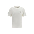 Brunello Cucinelli White Cotton T-Shirt - Eljoys Fashion 