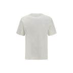 Brunello Cucinelli White Cotton T-Shirt - Eljoys Fashion 
