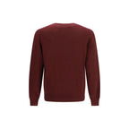 Brunello Cucinelli Bordeaux Cashmere Sweater - Eljoys Fashion 