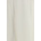 Brunello Cucinelli Beige Wool Oves Aries Midi Skirt - Eljoys Fashion 