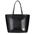 Karl Lagerfeld Black Polyethylene Shoulder Bag - Eljoys Fashion 