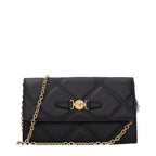 Versace Black Leather Clutch Bag - Eljoys Fashion 
