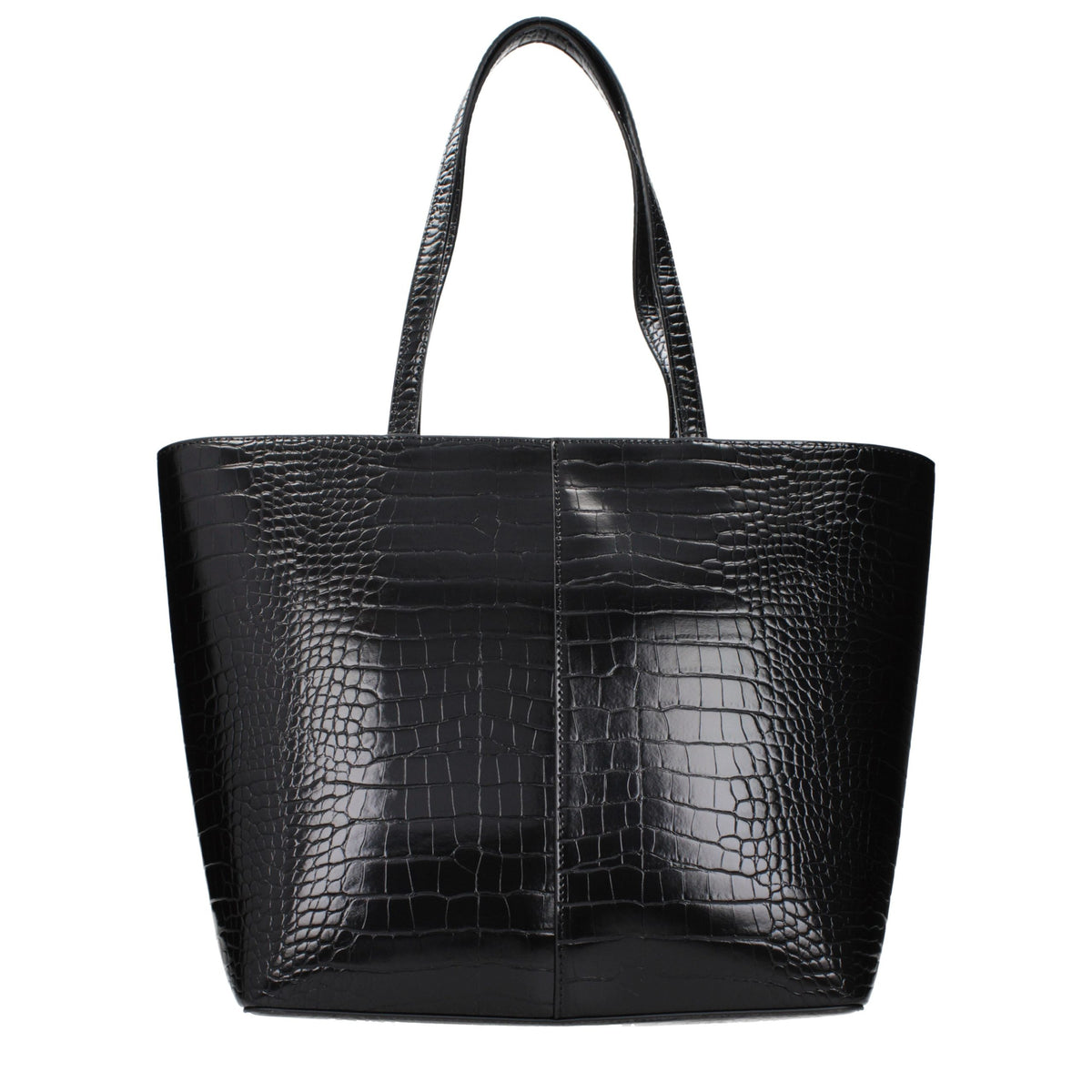 Karl Lagerfeld Black Polyethylene Shoulder Bag - Eljoys Fashion 