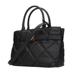 Versace Black Leather Handbag - Eljoys Fashion 