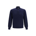 Brunello Cucinelli Blue Cashmere Sweater - Eljoys Fashion 