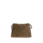 Brunello Cucinelli Brown Calf Leather Bos Taurus Clutch Bag - Eljoys Fashion 