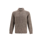 Brunello Cucinelli Beige Cashmere Cardigan - Eljoys Fashion 