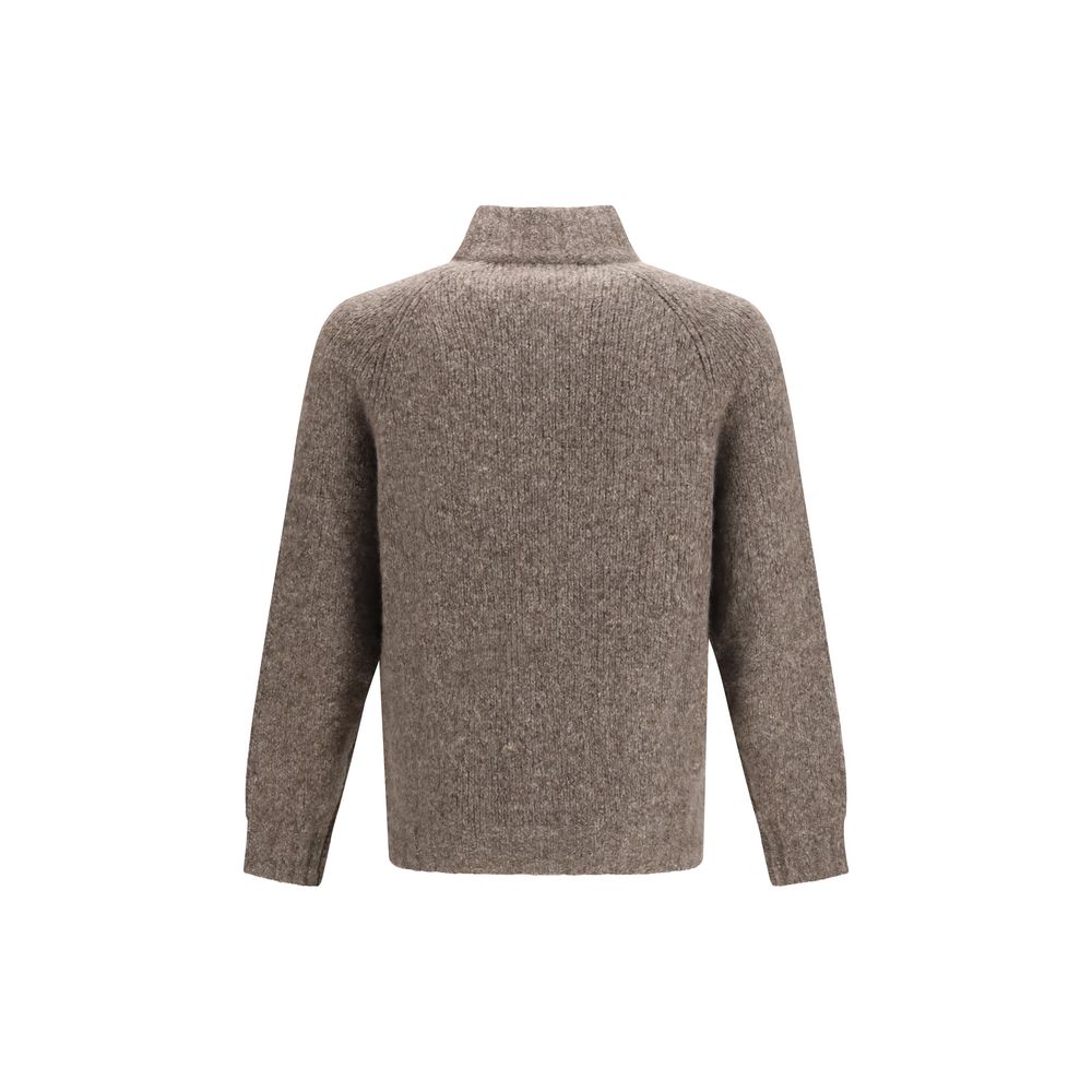 Brunello Cucinelli Beige Cashmere Cardigan - Eljoys Fashion 