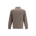 Brunello Cucinelli Beige Cashmere Cardigan - Eljoys Fashion 