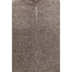 Brunello Cucinelli Beige Cashmere Cardigan - Eljoys Fashion 