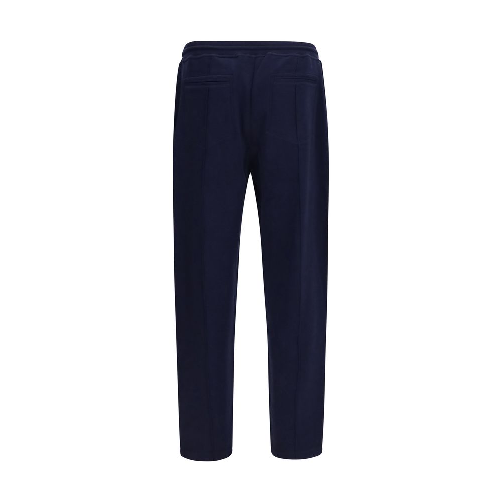 Brunello Cucinelli Blue Cotton Athletic Pants - Eljoys Fashion 