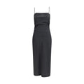 Calvin Klein Gray Wool Oves Aries Cocktail Dress - Eljoys Fashion 