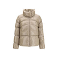 PINKO Beige Polyamide Full-Length Jacket - Eljoys Fashion 